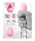 G-VIBE - HUEVO MASTURBADOR TEXTURADO REUTILIZABLE ROSA