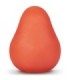 G-VIBE - HUEVO MASTURBADOR TEXTURADO REUTILIZABLE ROJO