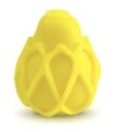 G-VIBE - HUEVO MASTURBADOR TEXTURADO REUTILIZABLE AMARILLO