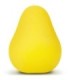 G-VIBE - HUEVO MASTURBADOR TEXTURADO REUTILIZABLE AMARILLO