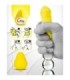 G-VIBE - HUEVO MASTURBADOR TEXTURADO REUTILIZABLE AMARILLO