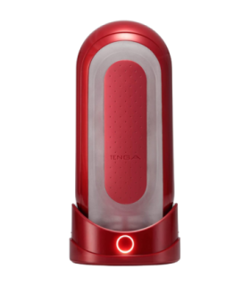 TENGA - FLIP 0 ZERO ROJO CON CALENTADOR