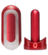 TENGA - FLIP 0 ZERO ROJO CON CALENTADOR