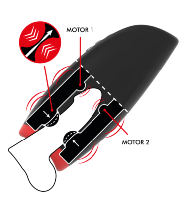 JAMYJOB - NOVAX MASTURBADOR CON VIBRACIÓN Y COMPRESIÓN