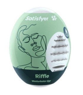 SATISFYER - RIFFLE HUEVO MASTUBADOR