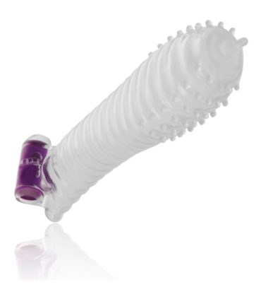 OHMAMA - FUNDA TEXTURADA PENE CON BALA VIBRADORA