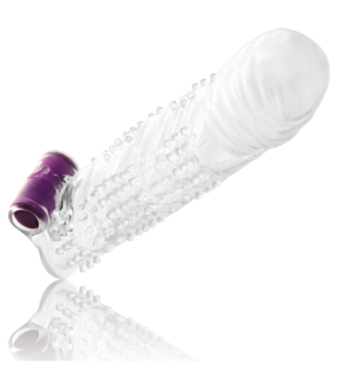 OHMAMA - FUNDA PENE TEXTURADA CON BALA VIBRADORA