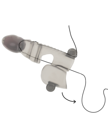 OHMAMA - FUNDA PENE Y TESTÍCULOS 3 MOTORES