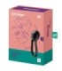 SATISFYER - MAJESTIC DUO ANILLO VIBRADOR NEGRO