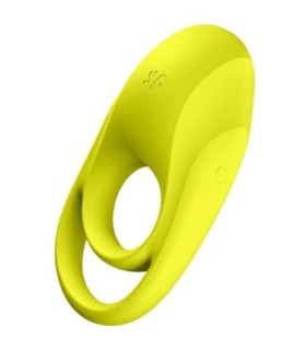 SATISFYER - SPECTACULAR DUO ANILLO VIBRADOR AMARILLO