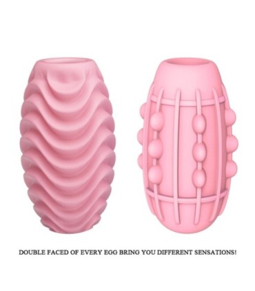 PRETTY LOVE - HUEVO MASTURBADOR DOBLE CARA ROSA