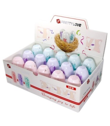 PRETTY LOVE - HUEVO MASTURBADOR DOBLE CARA 15 UDS