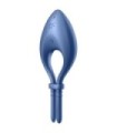 SATISFYER - BULLSEYE ANILLO VIBRADOR APP AZUL