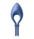 SATISFYER - BULLSEYE ANILLO VIBRADOR APP AZUL