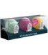 SATISFYER - 3 HUEVOS MASTURBADORES RIFFLE, BUBBLE & FIERCE