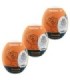 SATISFYER - 3 HUEVOS MASTURBADORES CRUNCHY