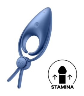 SATISFYER - SNIPER ANILLO VIBRADOR AZUL
