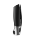 SATISFYER - POWER MASTURBATOR NEGRO Y PLATA