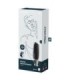 SATISFYER - POWER MASTURBATOR NEGRO Y PLATA