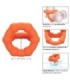 CALEXOTICS - ALPHA ALL STAR RING NARANJA