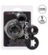 CALEXOTICS - ALPHA DUAL MAGNUM RING NEGRO