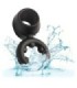 CALEXOTICS - ALPHA DUAL MAGNUM RING NEGRO