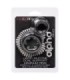 CALEXOTICS - ALPHA DUAL MAGNUM RING NEGRO