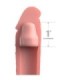 FANTASY X- TENSIONS - PIPEDREAMS SLEEVE 17,78 CM + 2,54 CM PLUG SKIN