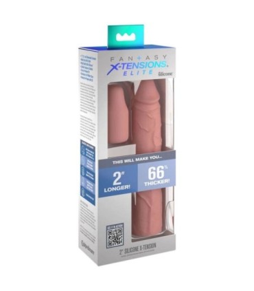 FANTASY X- TENSIONS - PIPEDREAMS SLEEVE 20,32 CM + 5,00 CM INCH PLUG SKIN