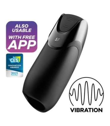SATISFYER - MEN VIBRATION+ NEGRO