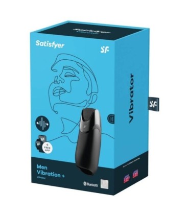 SATISFYER - MEN VIBRATION+ NEGRO