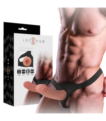INTENSE - ARNÉS HUECO CON DILDO 16 X 3 CM