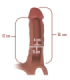 INTENSE - ARNÉS HUECO CON DILDO SILICONA 16 X 3.5 CM