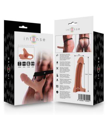 INTENSE - ARNÉS HUECO CON DILDO SILICONA 16 X 3.5 CM