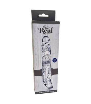 GET REAL - EXTENSION EXTRALARGO 22,5 CM TRANSPARENTE