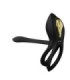 ZALO - BAYEK ANILLO VIBRADOR CONTROL REMOTO PAREJAS NEGRO