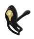 ZALO - BAYEK ANILLO VIBRADOR CONTROL REMOTO PAREJAS NEGRO