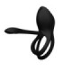 ZALO - BAYEK ANILLO VIBRADOR CONTROL REMOTO PAREJAS NEGRO