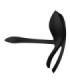 ZALO - BAYEK ANILLO VIBRADOR CONTROL REMOTO PAREJAS NEGRO