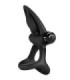 PRETTY LOVE - ANILLO VIBRADOR 10 VIBRACIONES SILICONA NEGRO