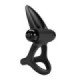 PRETTY LOVE - ANILLO VIBRADOR 10 VIBRACIONES SILICONA NEGRO