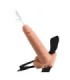 FETISH FANTASY SERIES - ARNÉS AJUSTABLE PENE REALÍSTICO CON TESTÍCULOS SQUIRTING 19 CM