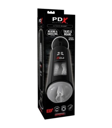 PDX ELITE - MASTURBADOR STROKER ULTIMATE MILKER VAGINA CON VOZ