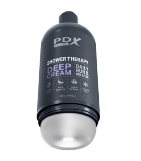 PDX PLUS - MASTURBADOR STROKER DISEÑO DISCRETO DE BOTE CHAMPU DEEP CREAM