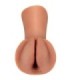 FETISH FANTASY EXTREME - MASTURBADOR MASCULINO SILICONA SLIPPERY SLIT CARAMELO