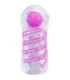 PRETTY LOVE - MASTURBADOR MASCULINO FANTASY ESPIRAL INTERNA Y BOLAS TRANSPARENTE