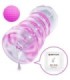 PRETTY LOVE - MASTURBADOR MASCULINO FANTASY ESPIRAL INTERNA Y BOLAS TRANSPARENTE