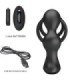 PRETTY LOVE - MARSHALL ANILLO PARA PENE + PLUG ANAL VIBRATORIO & CONTROL REMOTO