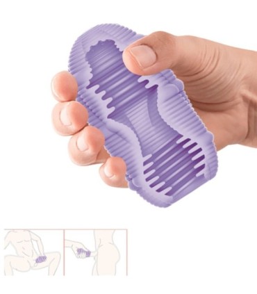 PRETTY LOVE - HUEVO MASTURBADOR SMOOTH STRIPES CUPID