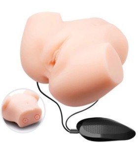 CRAZY BULL - VAGINA Y ANO REALÍSTICOS DOBLE VIBRACIÓN